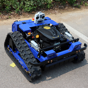 小型クローラー自動芝刈り機ロボット商用多機能リモートコントロールファーム芝刈り機 - Product Image 6