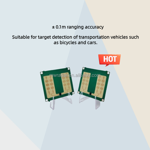 Sensor de radar El Reconocimiento de varios carriles de 24GHz es adecuado para medir la distancia y la velocidad del vehículo - Product Image 3