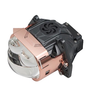 OEM 3.0เวอร์ชันตารางระบบระบายความร้อนด้วยพัดลมคู่ที่ยอดเยี่ยมของ G3เลนส์สี่เหลี่ยมโปรเจคเตอร์แบบสองไฟ LED โปรเจคเตอร์แบบซ้อนไฟหน้า - Product Image 4