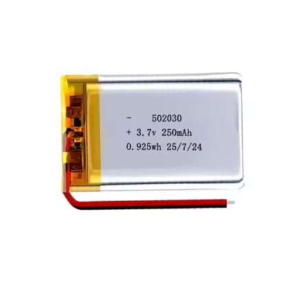 502030 (taille des cellules 5*20*30mm) 250mAh