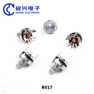 热销<span class=keywords><strong>RV17</strong></span> 5针旋转电位计