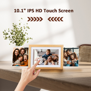 新しいFrameo 10.1インチHD 1080P Android WiFi内蔵1 + 16GBデジタル写真およびビデオフレーム - Product Image 5
