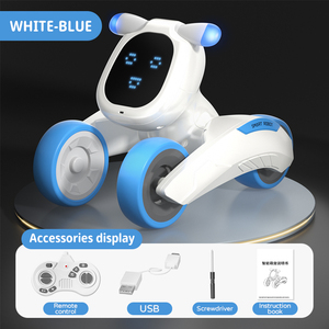 HOSHI R28 RC Robot 2.4G Sprechen & Gehen & Tanzen Interaktives Haustier programm Roboter Welpe Hund Intelligentes Spielzeug Kinder 40-50 Minuten spielen - Product Image 6