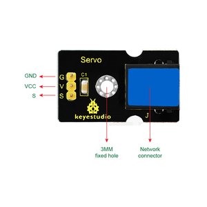 High Quality <strong>for</strong> Young Ages Student RJ11 EASY Plug Servo Module +Micro Servo <strong>for</strong> <strong>Arduino</strong>