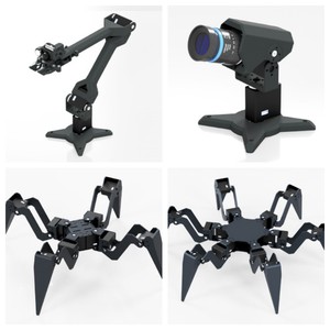15KG <strong>TTL</strong> Smart Bus Servo 360 Degree Continuous Rotation Feedback Servo 6 Dof Robot Arm Robotic Arm Desktop Mechanical Arm