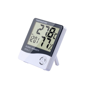 MINI termómetro higrómetro Sensor de humedad de temperatura Digital con pantalla LCD rango inalámbrico 50 metros en venta - Product Image 1