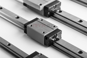 Carril de guía lineal CNC de alta rigidez de 20mm para máquinas de bordar Tipo de bola de bajo ruido Guía lineal de acero Núcleo de rodamiento de acero - Product Image 2