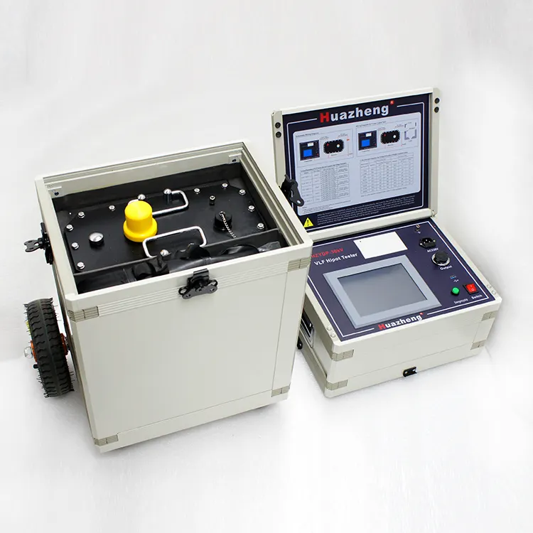 Huazheng medidor de alta tensão, elétrico, alta tensão, teste de freqüência muito baixa, ac vlf hipote 60 kv testador