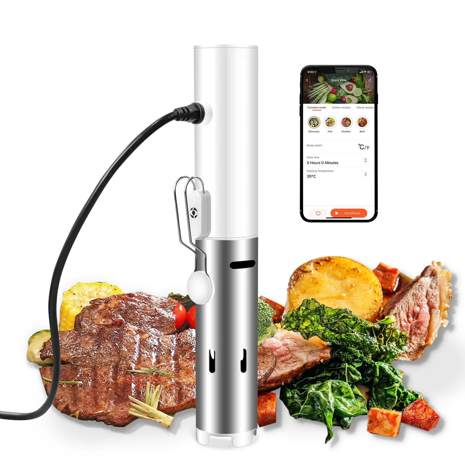 Tuya Smart WIFI Device Slow Cookers Getting Started a Perfect Steak with the Sous Vide Machine