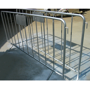 Tùy chỉnh kim loại di động rào chắn tạm thời hàng rào di động an toàn cho người đi bộ rào cản sự kiện buổi hòa nhạc sân khấu kiểm soát đám đông rào cản - Product Image 2