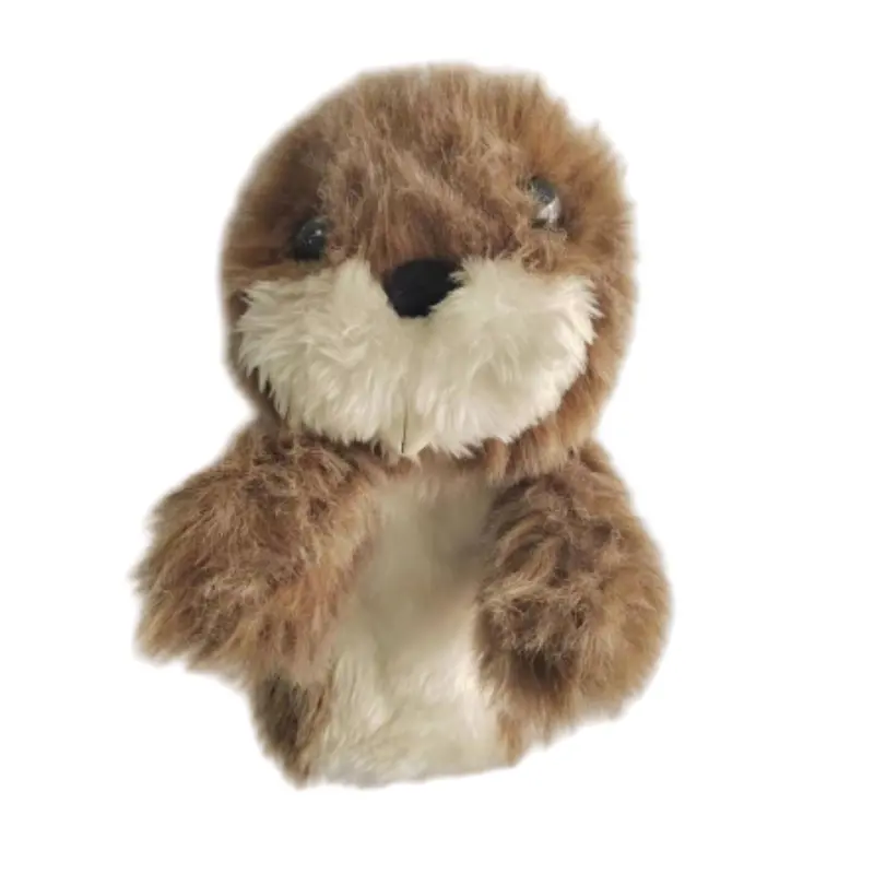 Couverture de conducteur de tête de golf personnalisée populaire personnalisé belle peluche mignonne en peluche douce marmotte jouet