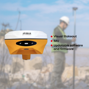 Máy thu tín hiệu <span class=keywords><strong>GPS</strong></span> Hi-Target V300/V500 độ chính xác cao với 1408 kênh và chức năng định vị AR Stake Out dùng cho khảo sát đất đai GNSS RTK - Product Image 2