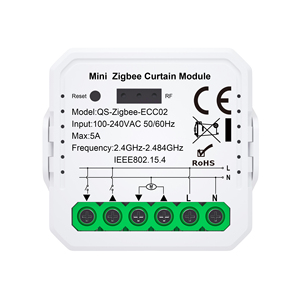 Tuya Mini WiFi Zigbee interruttore a tenda modulo relè 1CH per tapparelle tapparelle motori con funzione di controllo di gruppo - Product Image 1