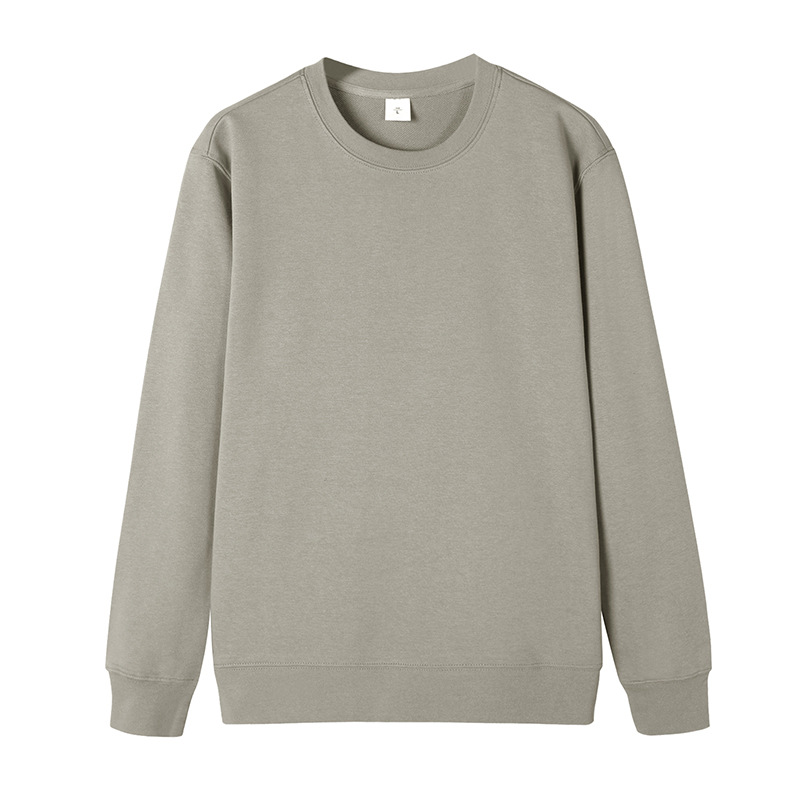 Crew neck light gray