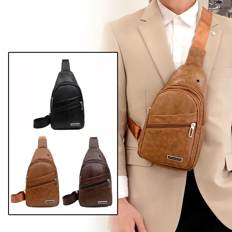 Borsa da viaggio da uomo borsa da viaggio per cellulare borsa da uomo impermeabile pu outdoor casual sport messenger bags