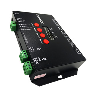 8 porte di uscita LED Controller K-8000C K-8000CK SD auto-programmazione cambio modalità LED Controller