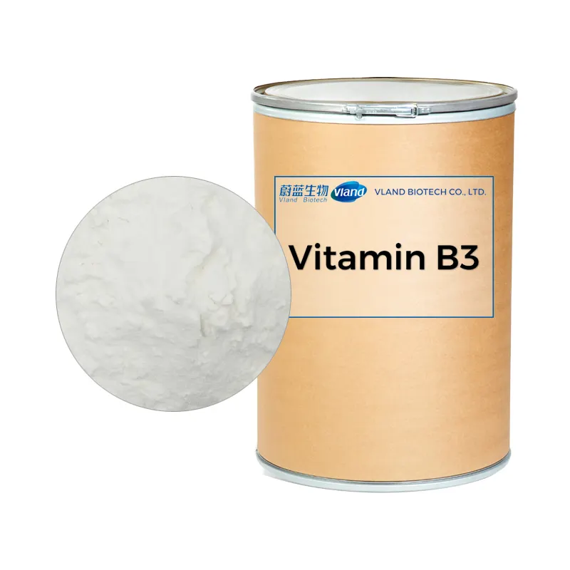 Nicotinamida vitamina B3 aditivos alimentarios potenciadores de la nutrición CAS 98-92-0