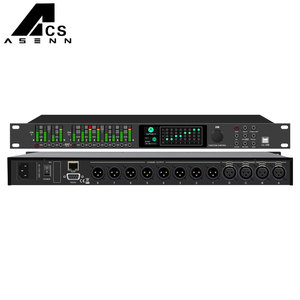 LD448 FIR 4 in 8 Out <strong>DSP</strong> Speaker <strong>Processor</strong> Professional Dj Sound System <strong>Digital</strong> Speaker Management <strong>DSP</strong> Crossover Audio <strong>Processor</strong> - Product Image 1