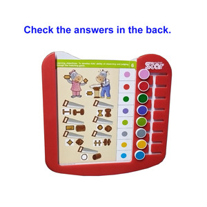 Macchina per l'apprendimento logico della scheda di pensiero logico giocattolo educativo per bambini intelligenza con schede flash - Product Image 3