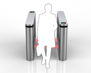 Sistema de puerta de barrera de torniquete de velocidad para torniquetes de control de acceso de gimnasios - Product Image 1