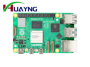 Offizielles Original Raspberry PI 5 Development Board mit 8GB RAM Starter Kit für Kommunikation und Netzwerk