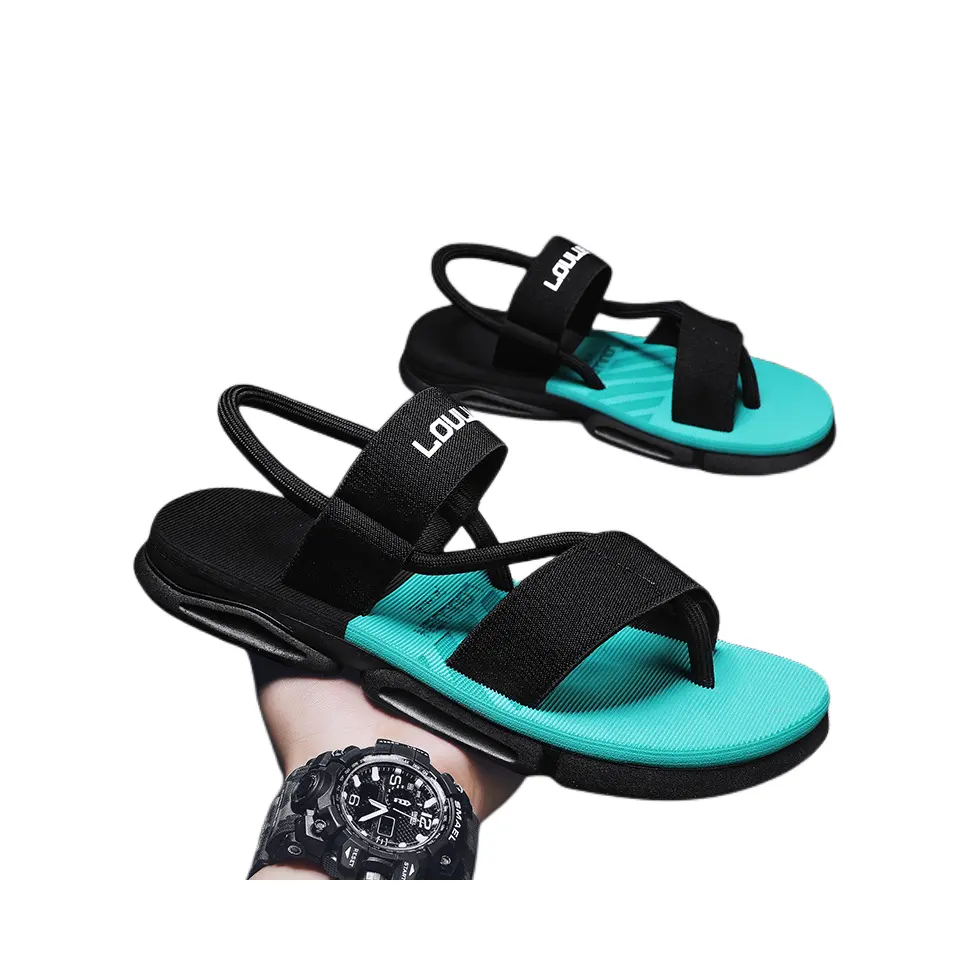 2024 Elastische Band Stnm Sandalen Slippers Heren Schoenen Mode En Jeugdschoenen Strandschoenen Sport Sandalen Voor Heren