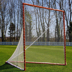 هدف التدريب الاحترافي الشاق للبطولات Collegiat Lacrosse مع 7 هدف أبيض صافي شبكات تدريب هدف Lacrosse - Product Image 4