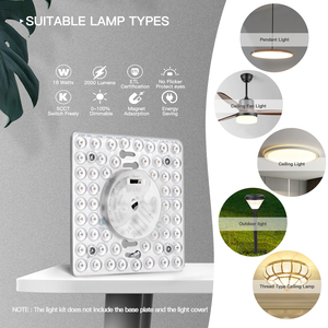 High Performance ETL <strong>36W</strong> <strong>LED</strong> Square Light Engine Retrofit Kit <strong>LED</strong> Board for Ceiling Flush Mount Light - Product Image 5