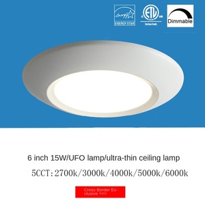 6 "LED Disk işık Selected 5selected seçilen 980 LM dim yüzey montaj LED tavan işık islak anma düşük profil gömme montaj işık - Product Image 6