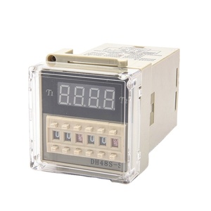 DAQCN DH48S-S relé de retardo de tiempo 0,1 s-99 horas Temporizador Doble Digital - Product Image 1