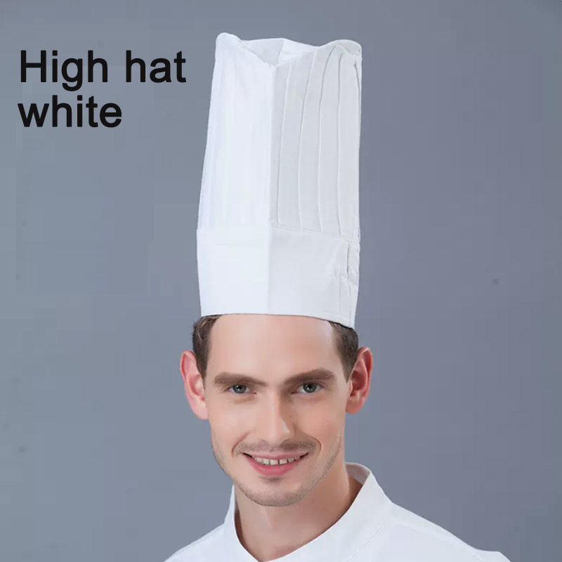 Haut chapeau blanc