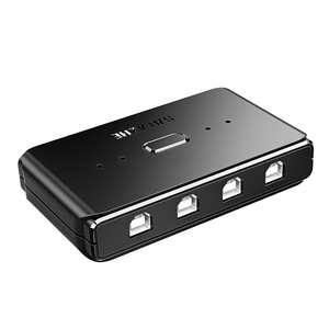 开关分路器盒电缆2电缆，用于键盘和鼠标显示适配器2端口Usb 2.0 Kvm开关切换器 - Product Image 3