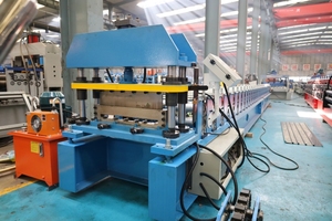 <strong>Cladding</strong> N480 Profile Wall <strong>Panel</strong> Roll Forming <strong>Machine</strong> Used in Ukraine and Poland Market - Product Image 2