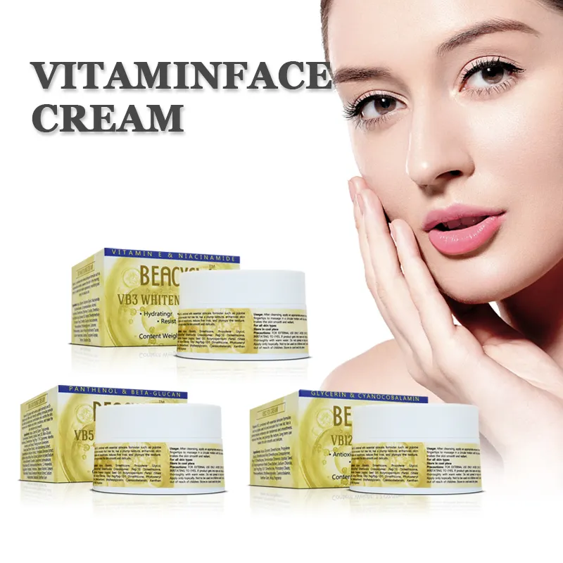 Personalizado Natural Orgânico Creme Facial Hidratante Brigtening Skincare Beleza Rosto Cuidados Com A Pele Clareamento Rosto Creme Para Rosto