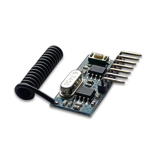 433 mhz RF ricevitore codice di apprendimento decodificatore modulo 433 mhz Wireless 4 CH uscita per la codifica dei telecomandi