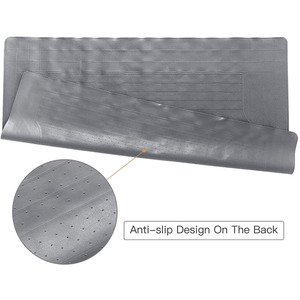 Tüm koruma ağır PVC gövde kargo Mat astar, evrensel Trimable için uygun araba, SUV, van, kamyon - Product Image 3