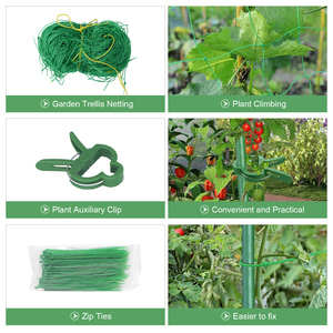 A-tipo A maglia Trellis con struttura in PVC facile da installare 1.8*2.7 reti da giardino per l'arrampicata e la coltivazione di piante - Product Image 5