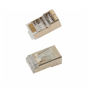 無料サンプルCat6 RJ45コネクタ8P8C UTP非シールドLANケーブルパススルー3プロングネットワーキングアプリケーション - Product Image 4