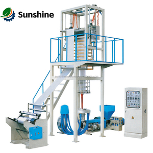 高速塑料袋吹膜机吹膜单层Aba迷你挤出机HDPE LDPE吹塑机 - Product Image 1