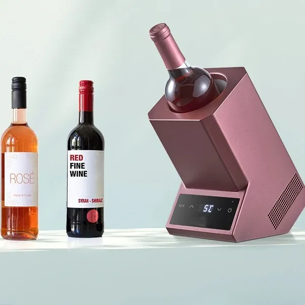 Refroidisseur de bouteille de vin portable Refroidisseur de vin sans glace Cuisine Bar Cave à vin