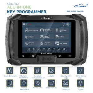 Lonsdor K518 Pro Versión completa Programador de llaves todo en uno con 2 piezas Lt20, Cable Toyota Fp30, Cable Nissan 40 Bcm, Jcd,Jlr y Adp