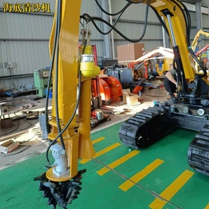 सीवरेज ट्रीटमेंट प्लांट की कीचड़ साफ करने के लिए थोक पेशेवर क्रॉलर रिमोट नियंत्रित छोटे रोबोट - Product Image 3