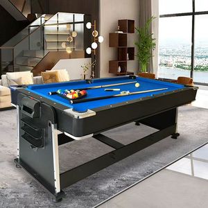 Professional <strong>Multi</strong>-<strong>Game</strong> <strong>Table</strong> 7ft - 4-in-1 Pool, Hockey, Ping Pong &amp; Dining <strong>Table</strong> <strong>with</strong> Durable MDF Surface - Product Image 3