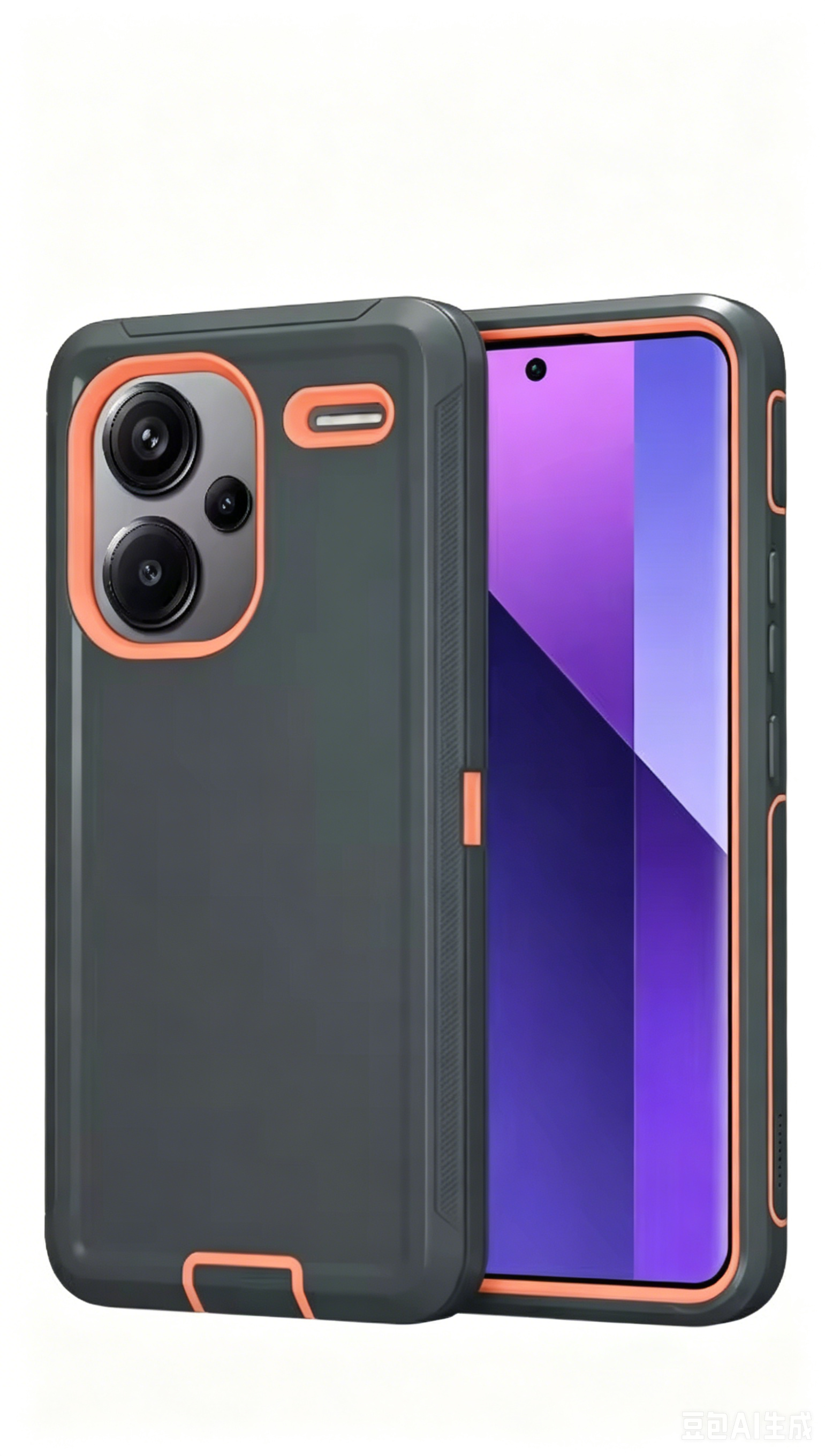 Arancione grigio scuro