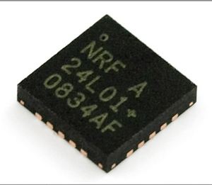 2.4GHz Transceiver IC <strong>nRF24L01</strong> - Product Image 1