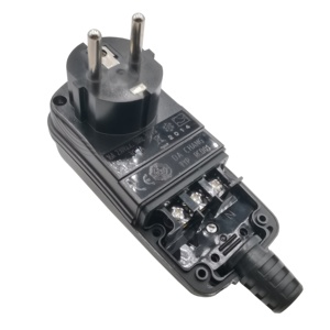 Interruttore del circuito di guasto a terra tipo spina maschio Standard RCD France con ripristino automatico - Product Image 4