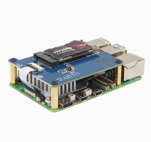 Raspberry Pi 5 modello B scheda di sviluppo ad alta velocità PCIe M.2 NVMe M.2 SSD espansione supporta Gen3 Transfer-PCIe M.2 NVMe Board