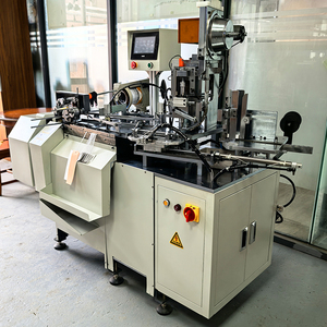 Nhà Máy Giá giấy tự động lỗ đấm đinh tán eyeleting Máy treo thẻ treo tag threading knotting máy - Product Image 3