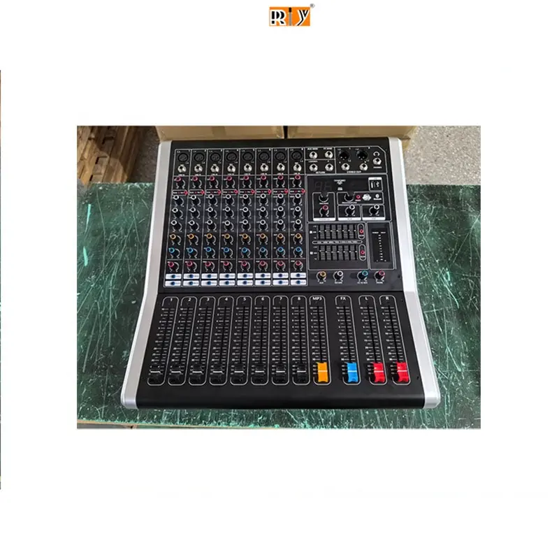 JT80 Mixer suara BT 350W, Amplifier Mixer dengan sistem gema kekuatan Audio