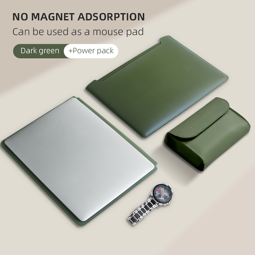 Couverture vert foncé + sac type 2